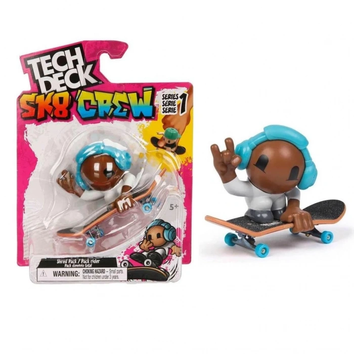 Mey İthalat® 6071054 Tech Deck SK8 Crew Tekli Paket
