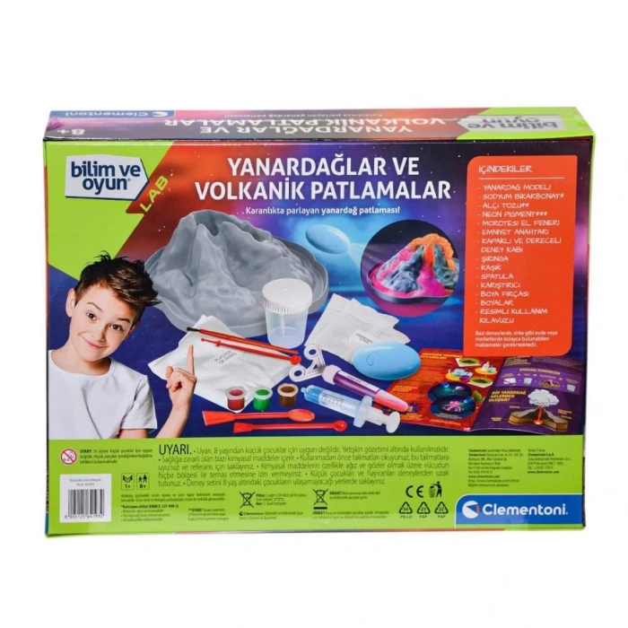 Mey İthalat® 64193 Bilim ve Oyun - Yanardağlar ve Volkanik Patlamalar