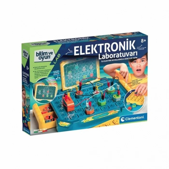 Mey İthalat® 64328 Bilim ve Oyun - Elektronik Laboratuvarı +8 yaş