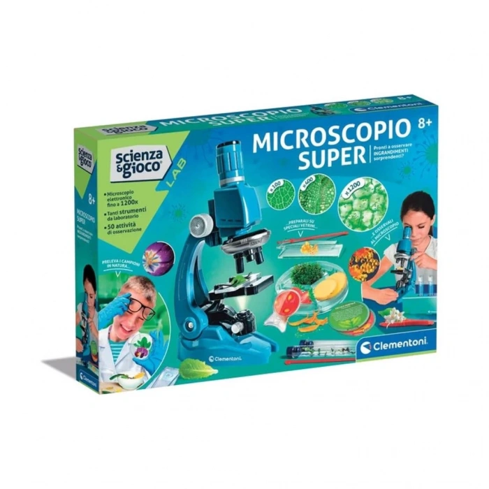 Mey İthalat® 64473 Bilim ve Oyun - Süper Mikroskop +8 yaş