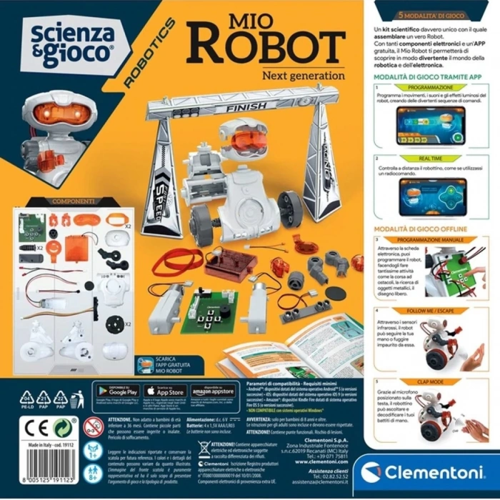Mey İthalat® 64957 Robotik Laboratuvarı - Mio Robot (Yeni Nesil) +8 yaş