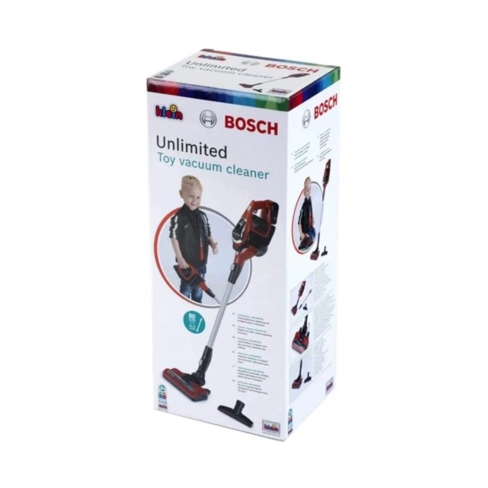Mey İthalat® 6808 Bosch Sesli Işıklı Oyuncak  Elektrik Süpürgesi -