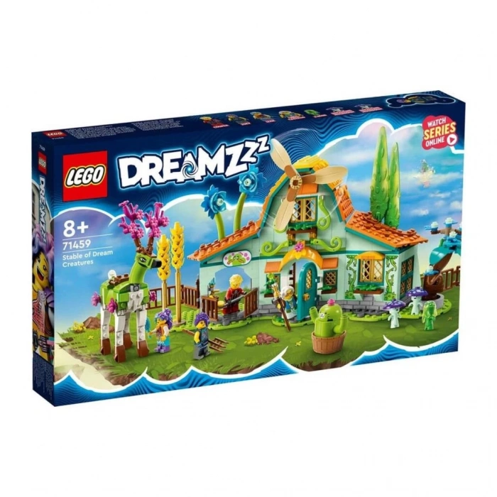 Mey İthalat® 71459 ® DREAMZzz™ Yaratıklarının Ahırı 681 parça +8 yaş
