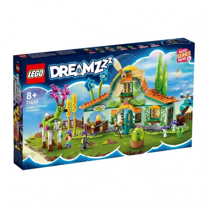 Mey İthalat® 71459 ® DREAMZzz™ Yaratıklarının Ahırı 681 parça +8 yaş