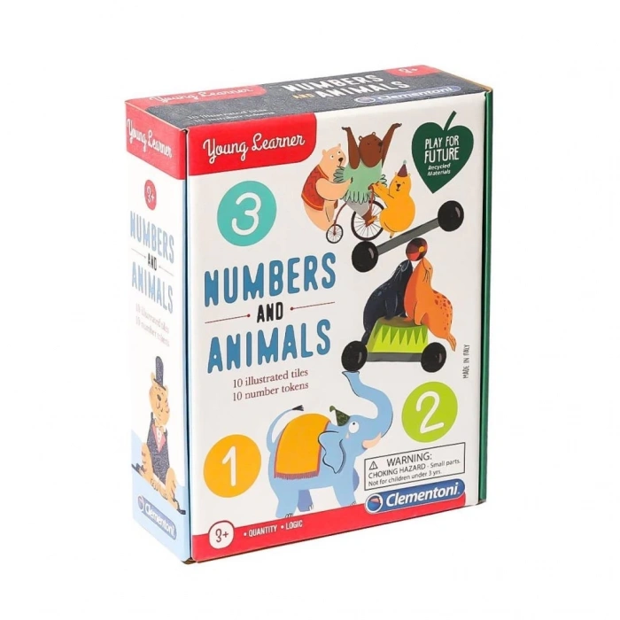 Mey İthalat® 75048TR Young Learner - Sayılar ve Hayvanlar +3 yaş