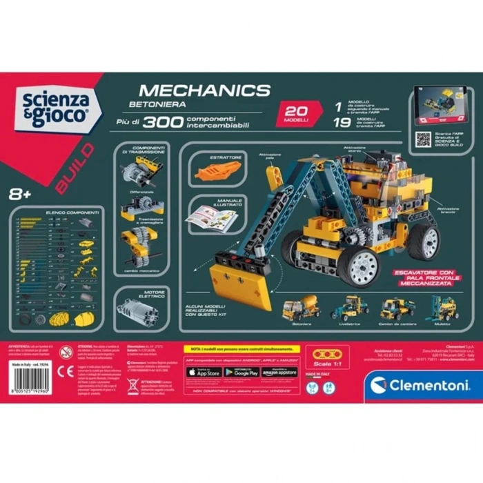 Mey İthalat® 75083TR Mekanik Laboratuvarı - İnşaat Kamyonu +9 yaş