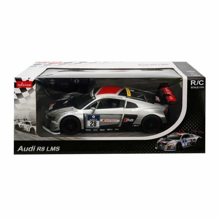 Mey İthalat® 75300 1:14 Audi R8 LMS Uzaktan Kumandalı Işıklı Araba -