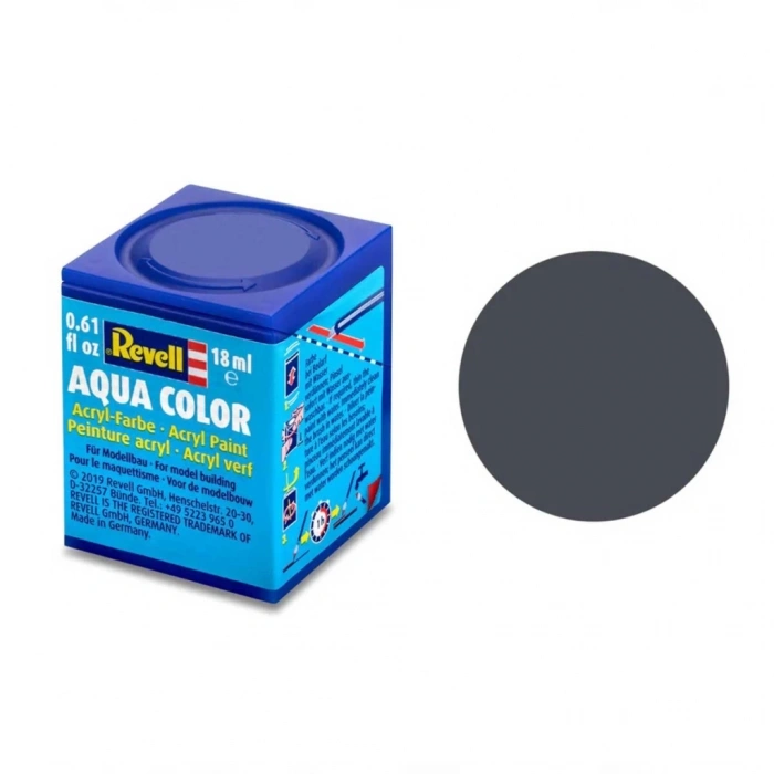Mey İthalat® 78 - Aqua Color Tank Grey - Mat Boya - 18 ml