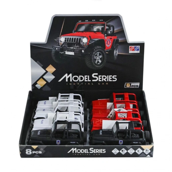 Mey İthalat® 8007A Sürtmeli Arazi Jeep -toys