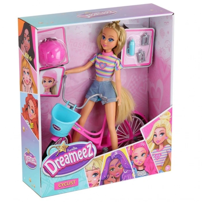 Mey İthalat® 81023 Dreameez Bebek ve Bisikleti