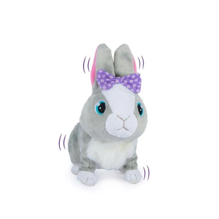 Mey İthalat® 9586 Sesli ve Hareketli Peluş Tavşan Betsy -
