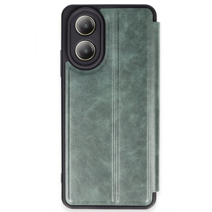 Mey İthalat®   A38 Kılıf Flip Cover - Koyu Yeşil