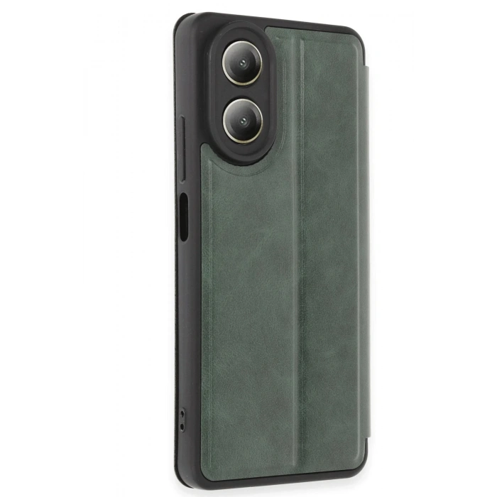 Mey İthalat®   A38 Kılıf Flip Cover - Koyu Yeşil