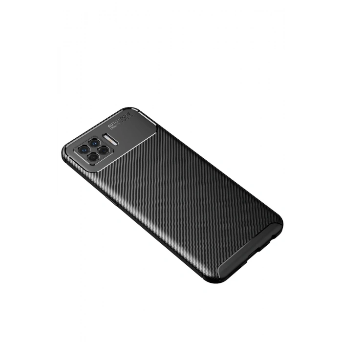 Mey İthalat®   A73 Kılıf Auto Focus Karbon Kapak - Siyah