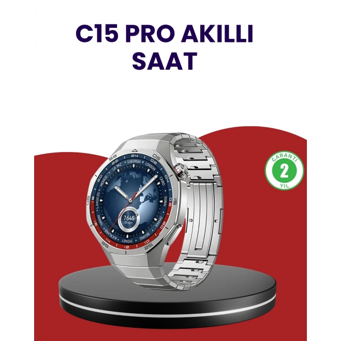 Mey İthalat® Adım Sayar ve Uyku Takip Özellikli Akıllı Saat