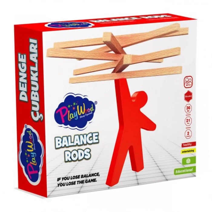 Mey İthalat® Ahşap Denge Çubukları