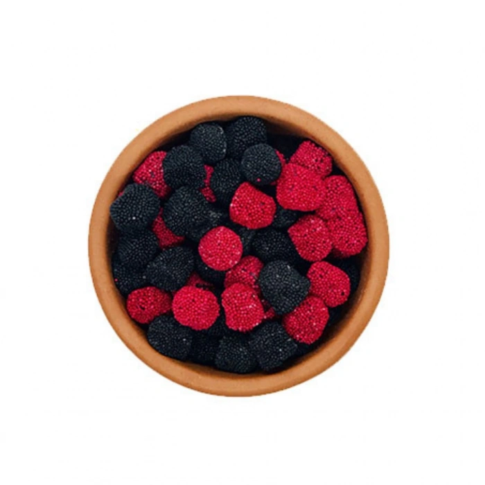 Mey İthalat® Ahududu Böğürtlen Jöle Lokum 1000 Gr (1 Kg)
