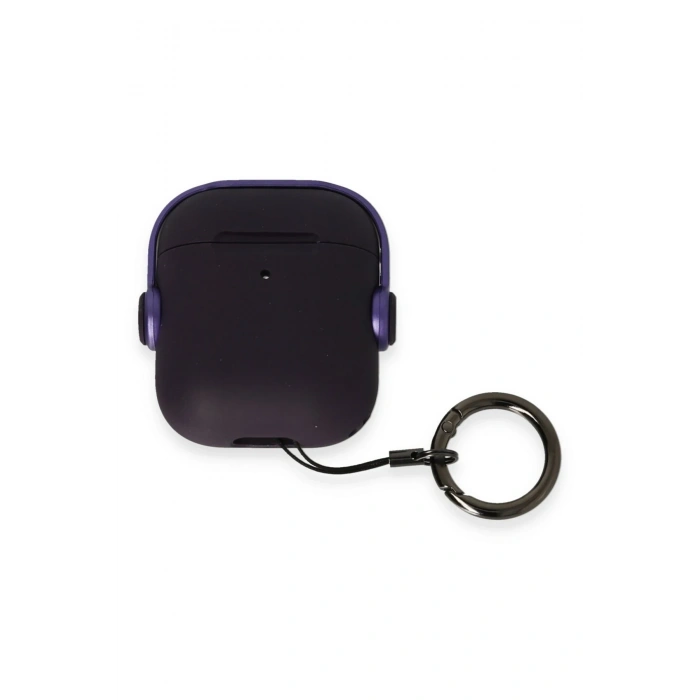 Mey İthalat®   Airpods 2 (2.nesil) Cool Kılıf - Derin Mor