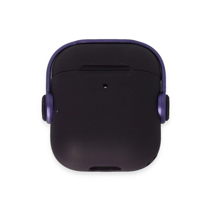 Mey İthalat®   Airpods 2 (2.nesil) Cool Kılıf - Derin Mor