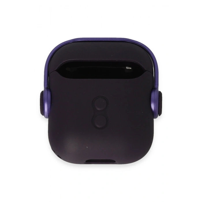 Mey İthalat®   Airpods 2 (2.nesil) Cool Kılıf - Derin Mor