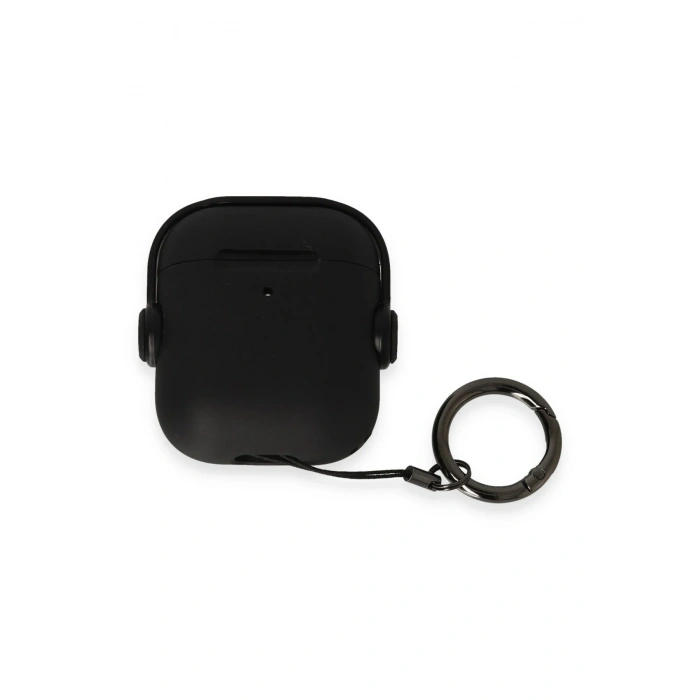 Mey İthalat®   Airpods 2 (2.nesil) Cool Kılıf - Siyah