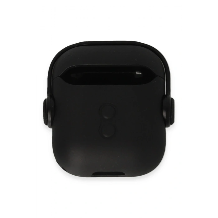 Mey İthalat®   Airpods 2 (2.nesil) Cool Kılıf - Siyah