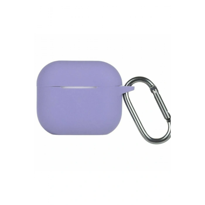 Mey İthalat®   Airpods 3 (3.nesil) Hang Kılıf - Lila