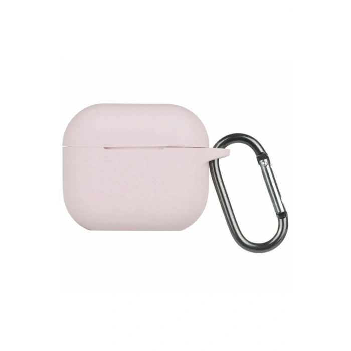 Mey İthalat®   Airpods 3 (3.nesil) Hang Kılıf - Pudra