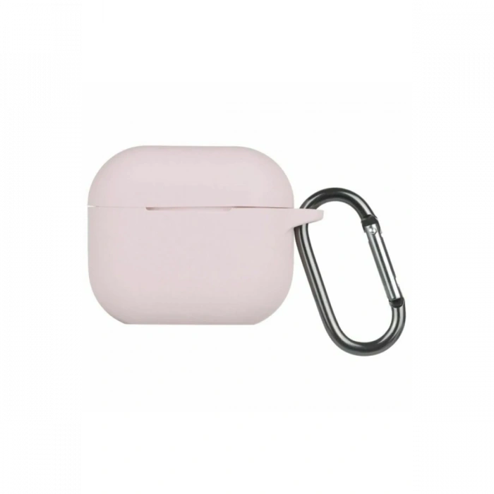 Mey İthalat®   Airpods 3 (3.nesil) Hang Kılıf - Pudra