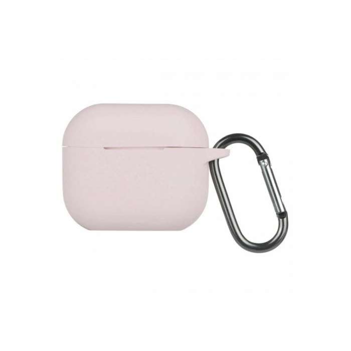 Mey İthalat®   Airpods 3 (3.nesil) Hang Kılıf - Pudra