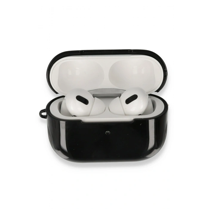 Mey İthalat®   Airpods Pro (1.nesil) 3in1 Kılıf - Siyah