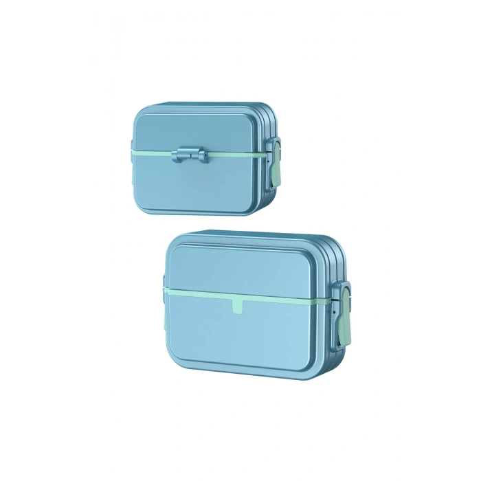 Mey İthalat®   Airpods Pro 2 (2.nesil) 404 Kilitli Kılıf - Mavi