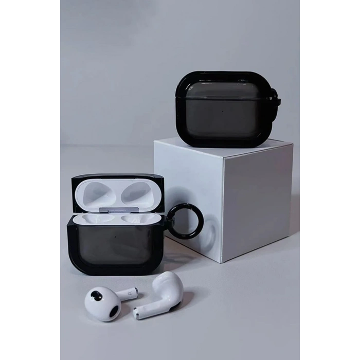Mey İthalat®   Airpods Pro 2 (2.nesil) Bond Kılıf - Siyah