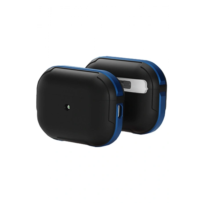 Mey İthalat®   Airpods Pro 2 (2.nesil) MO-A8 Armor Kılıf - Lacivert