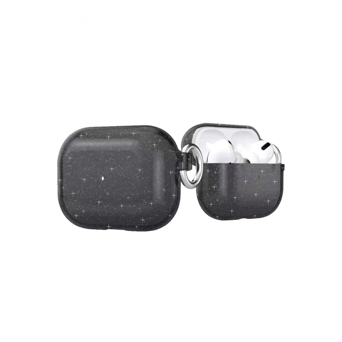Mey İthalat®   Airpods Pro 2 (2.nesil) Shell Kılıf - Siyah