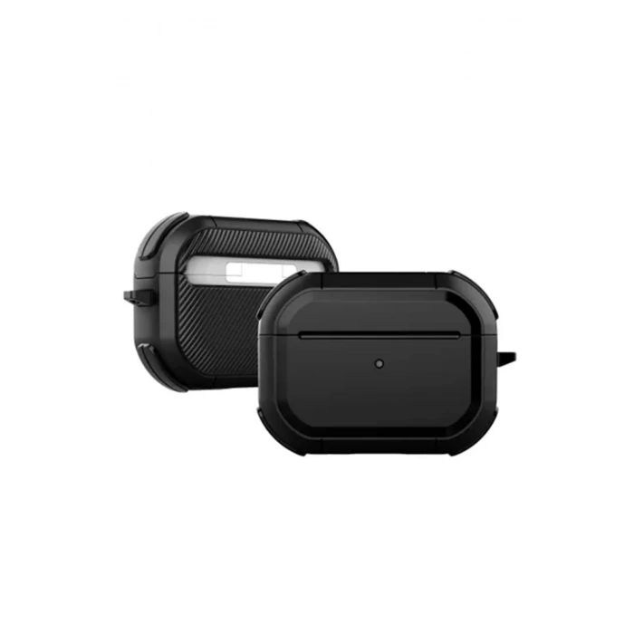 Mey İthalat®   Airpods Pro 2 (2.nesil) Tank Kılıf - Siyah
