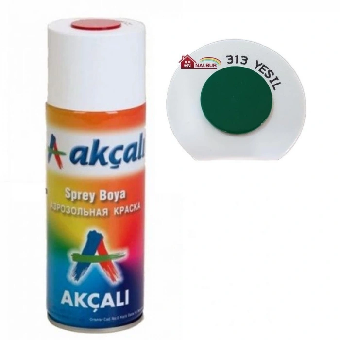 Mey İthalat® Akçalı Sprey Boya 400 ml 313 Yeşil