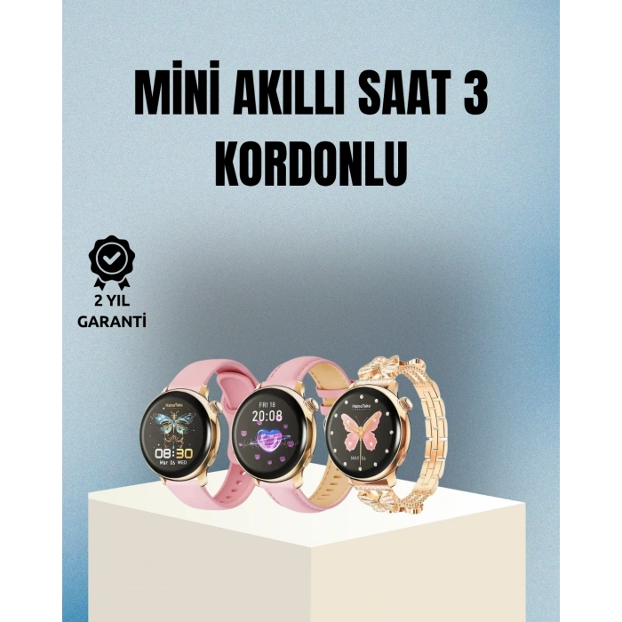 Mey İthalat® Akıllı Saat – Kalp Atış Takipli, Spor Modlu, Uzun Pil Ömürlü