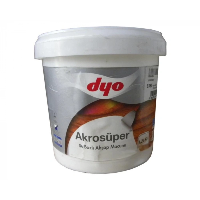 Mey İthalat®  Akrosüper Ahşap Macunu 1,25 Kg