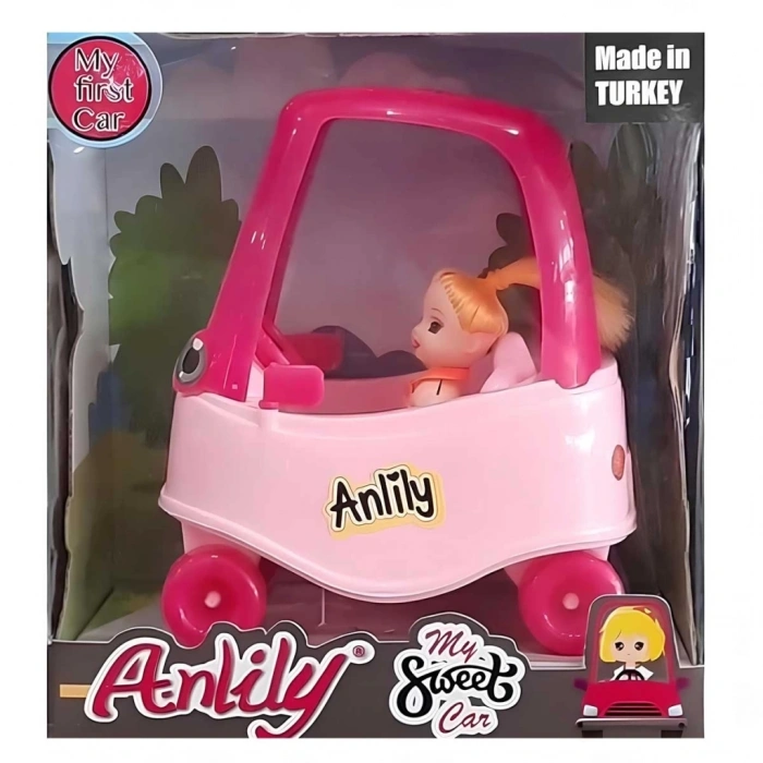 Mey İthalat® Anlily Kutuda Tombul Araba Bebekli 2407