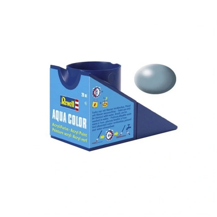 Mey İthalat® Aqua Color Grey Silk Boya - 18 ml