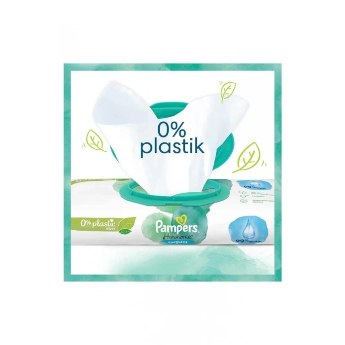 Mey İthalat®   Aqua Pure Islak Havlu Mendil 3Lü 144 Yaprak