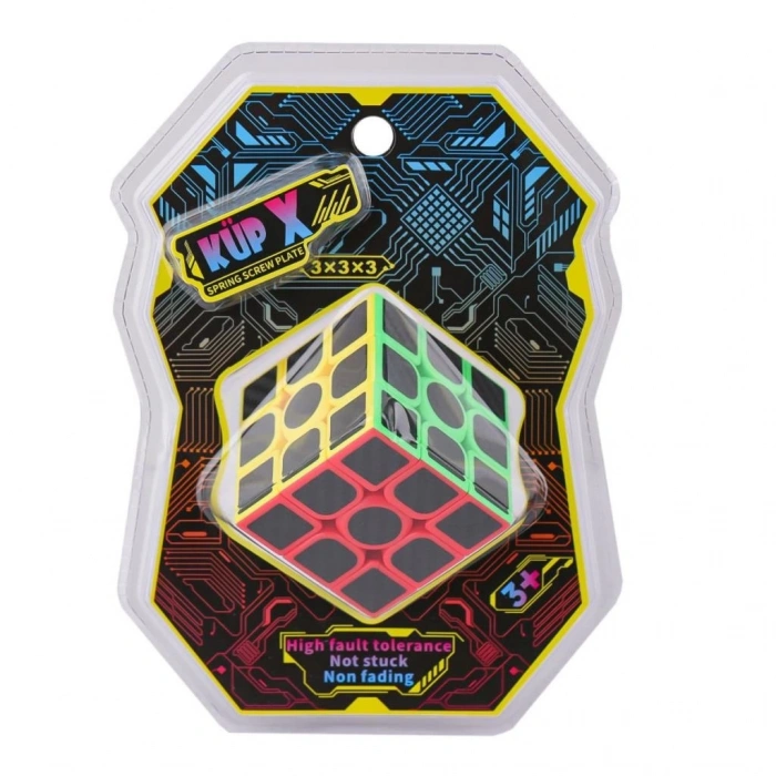Mey İthalat® AT003 Blister Zeka Küp 3X3X3 -Kidmar Oyuncak