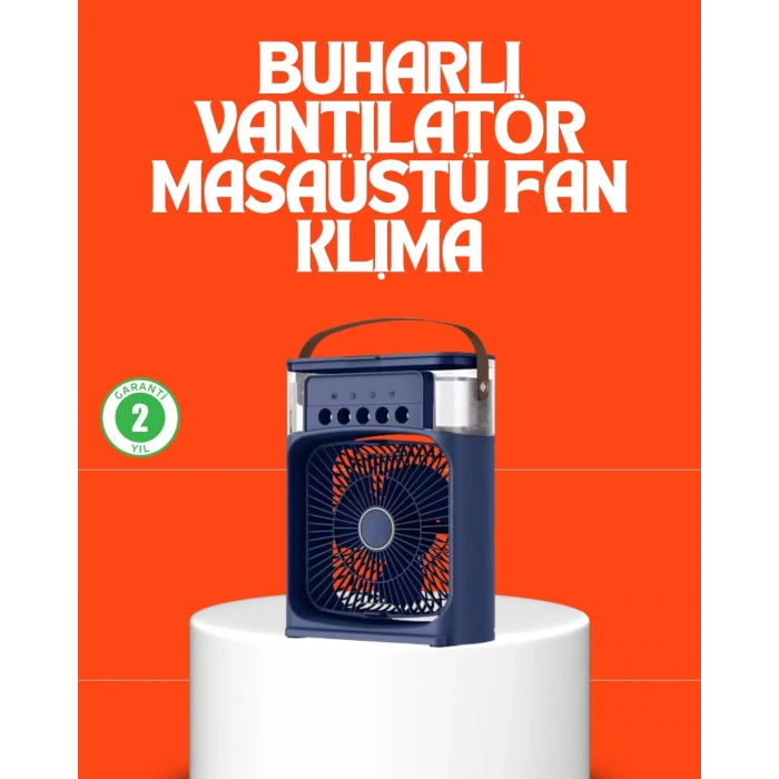 Mey İthalat® Ayarlanabilir Hız ve Yönlü Yüksek Performanslı Masaüstü Fan