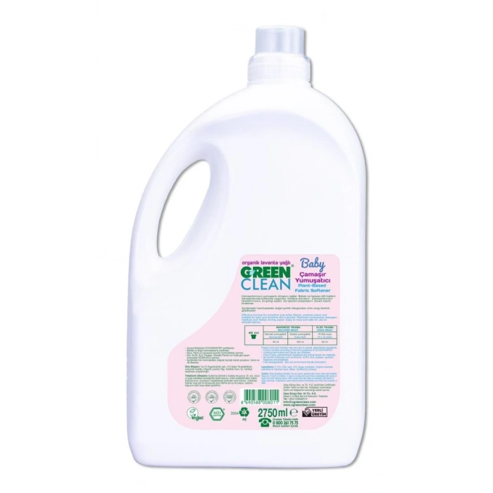Mey İthalat®   Baby Bitkisel Çamaşır Yumuşatıcı 2750 ml
