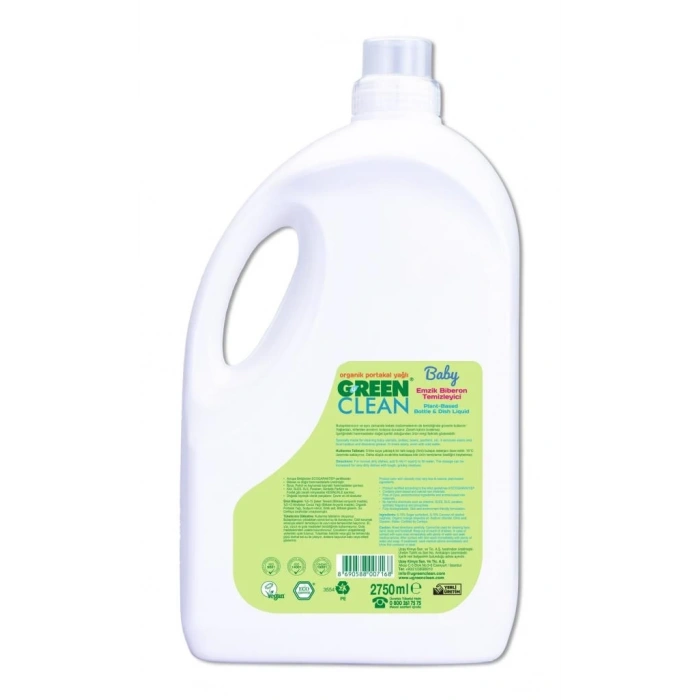 Mey İthalat®   Baby Bitkisel Emzik Biberon Temizleyici 2750 ml
