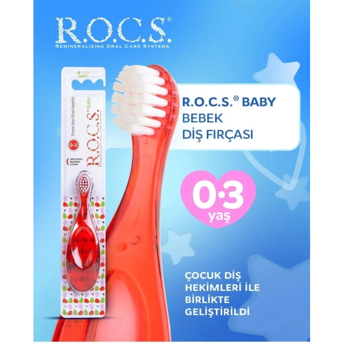 Mey İthalat®  .Baby Ekstra Soft Diş Fırçası 0-3 Yaş
