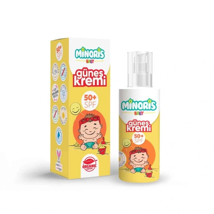 Mey İthalat® Baby Organik Güneş Kremi 50 Spf 150 ml
