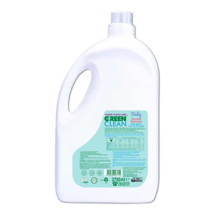 Mey İthalat®   Bitkisel Çamaşır Deterjanı 2750 ml (55 Yıkama)