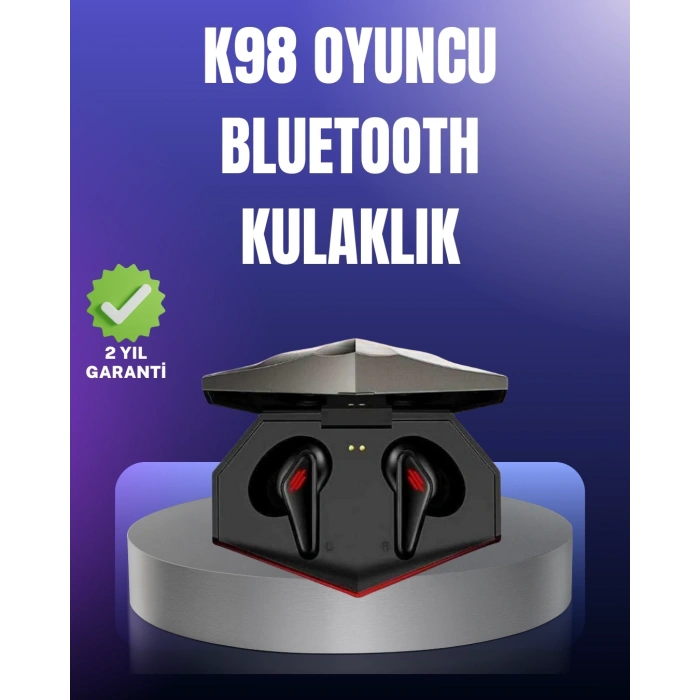 Mey İthalat® Bluetooth 5.0 Kablosuz Gaming Kulaklık Suya Dayanıklı